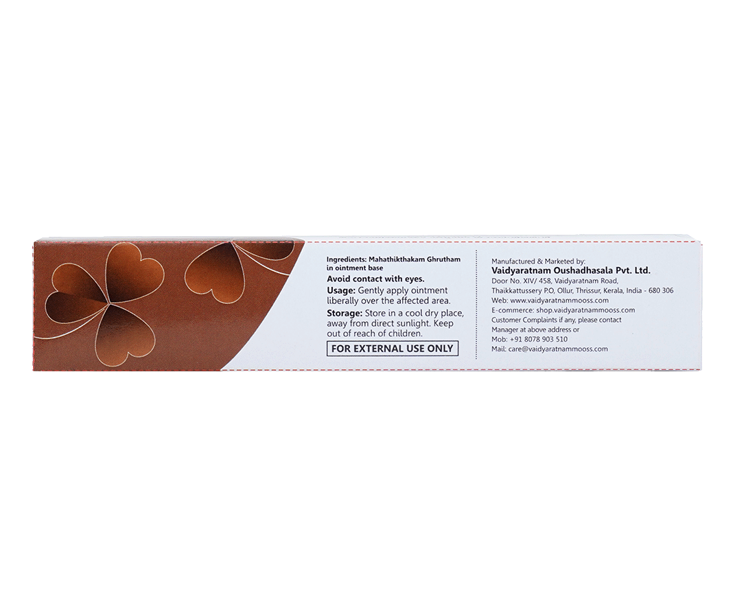VAIDYARATNAM MAHATHIKTHAKAM GH.OINTMENT