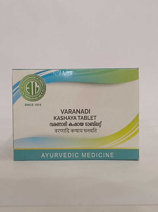 ETM VARANADI KASHAYA TAB 10 NO. BY THAIKKATTU MOOSS