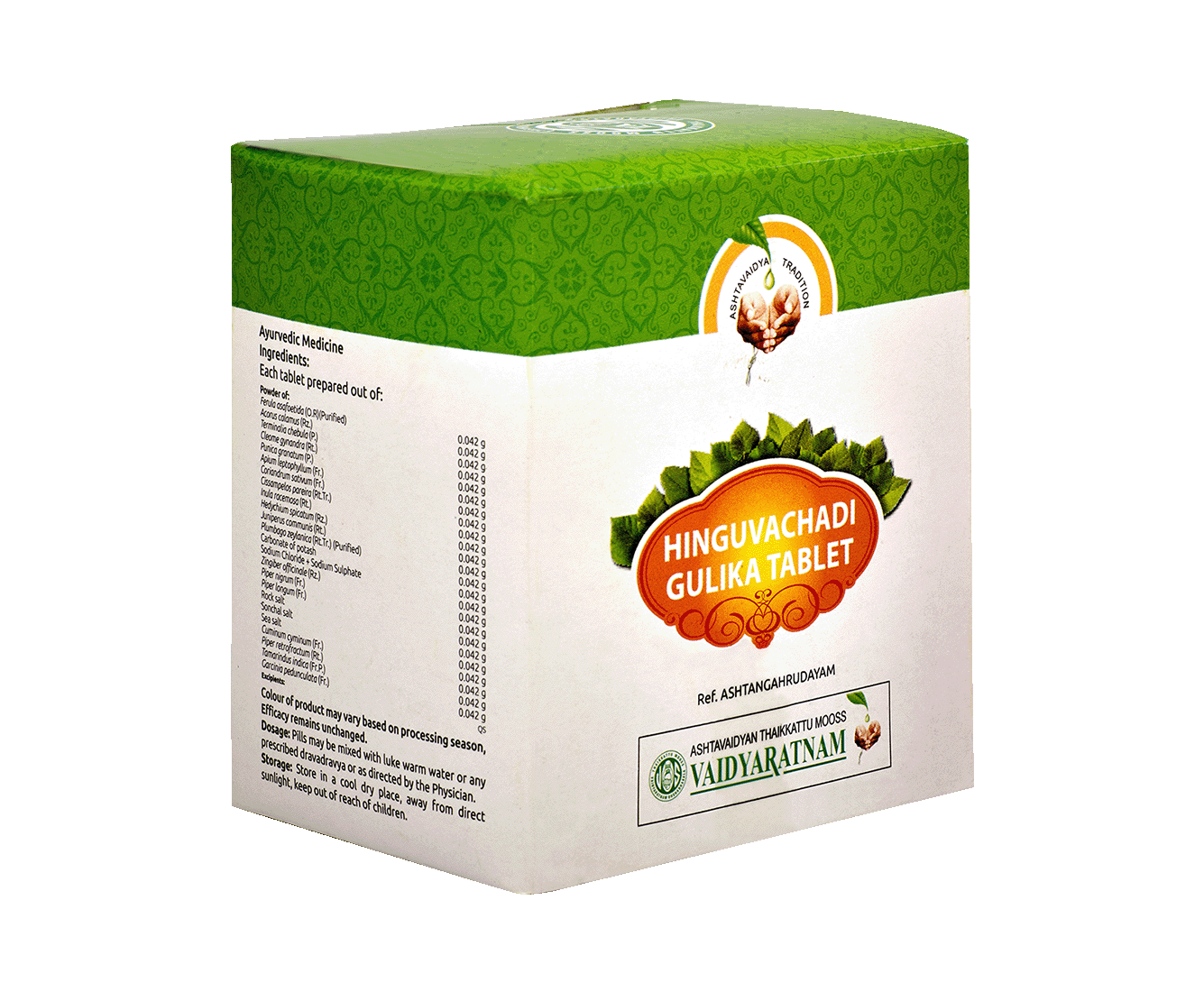 VAIDYARATNAM HINGUVACHADI GULIKA TABLET